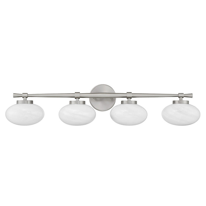 Savoy House 8-1050-4-SN Four Light Bathroom Vanity, Satin Nickel