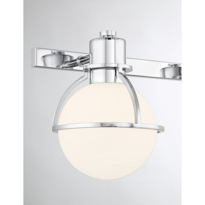 Savoy House 8-1060-3-11 Three Light Bathroom Vanity, Chrome