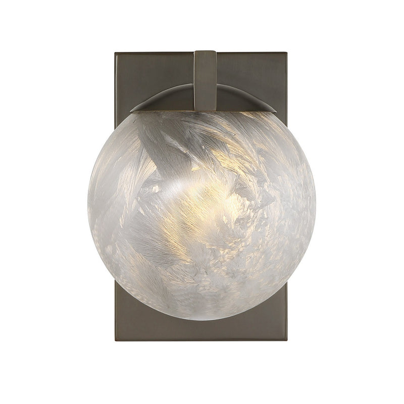 Savoy House 9-1017-1-15 One Light Wall Sconce, Mediterranean Bronze