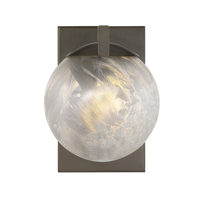 Savoy House 9-1017-1-15 One Light Wall Sconce, Mediterranean Bronze