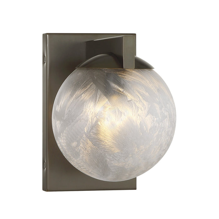 Savoy House 9-1017-1-15 One Light Wall Sconce, Mediterranean Bronze
