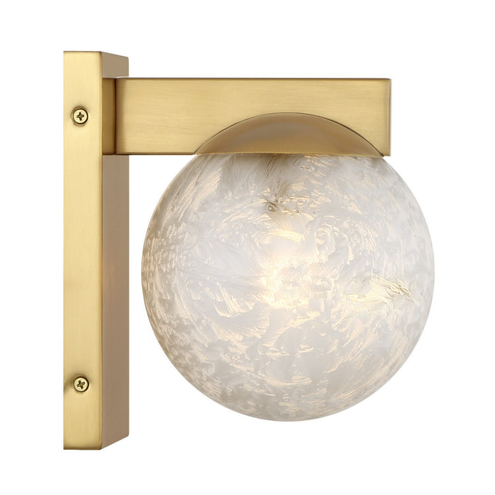 Savoy House 9-1017-1-322 One Light Wall Sconce, Warm Brass