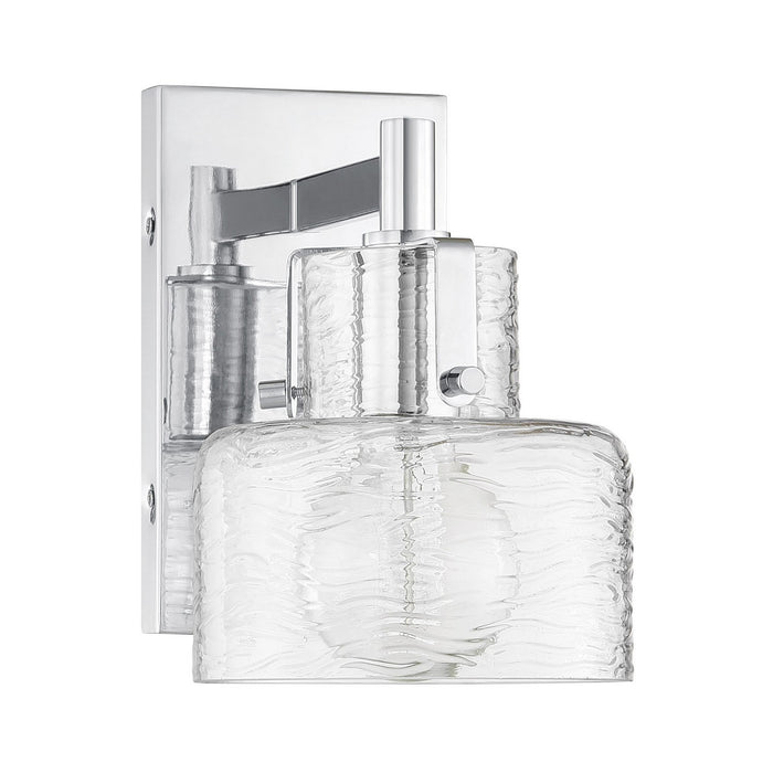 Savoy House 9-1030-1-11 One Light Wall Sconce, Chrome