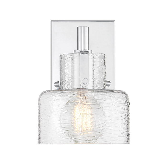 Savoy House 9-1030-1-11 One Light Wall Sconce, Chrome