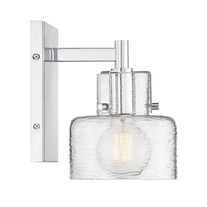 Savoy House 9-1030-1-11 One Light Wall Sconce, Chrome