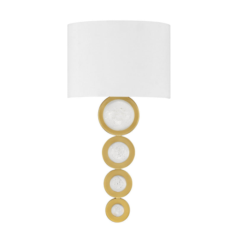 Savoy House 9-1032-1-322 LED Wall Sconce, Warm Brass