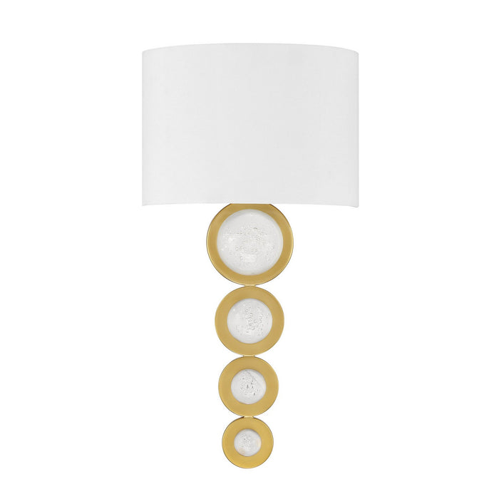 Savoy House 9-1032-1-322 LED Wall Sconce, Warm Brass