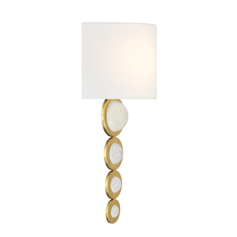 Savoy House 9-1032-1-322 LED Wall Sconce, Warm Brass