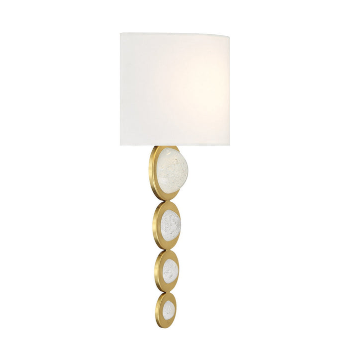 Savoy House 9-1032-1-322 LED Wall Sconce, Warm Brass