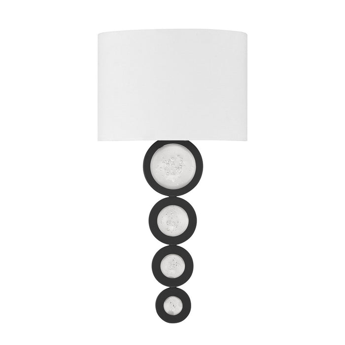 Savoy House 9-1032-1-89 LED Wall Sconce, Matte Black