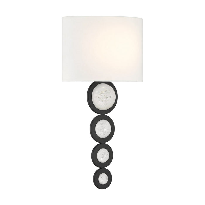 Savoy House 9-1032-1-89 LED Wall Sconce, Matte Black