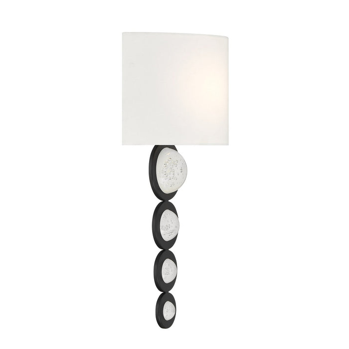 Savoy House 9-1032-1-89 LED Wall Sconce, Matte Black