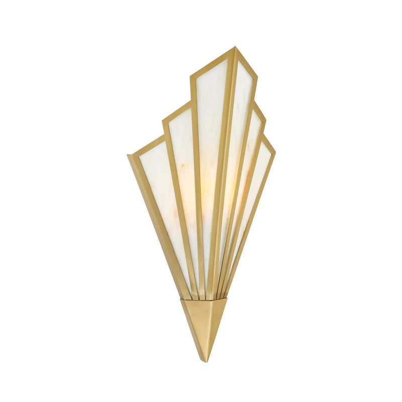 Savoy House 9-1037-1-322 LED Wall Sconce, Warm Brass