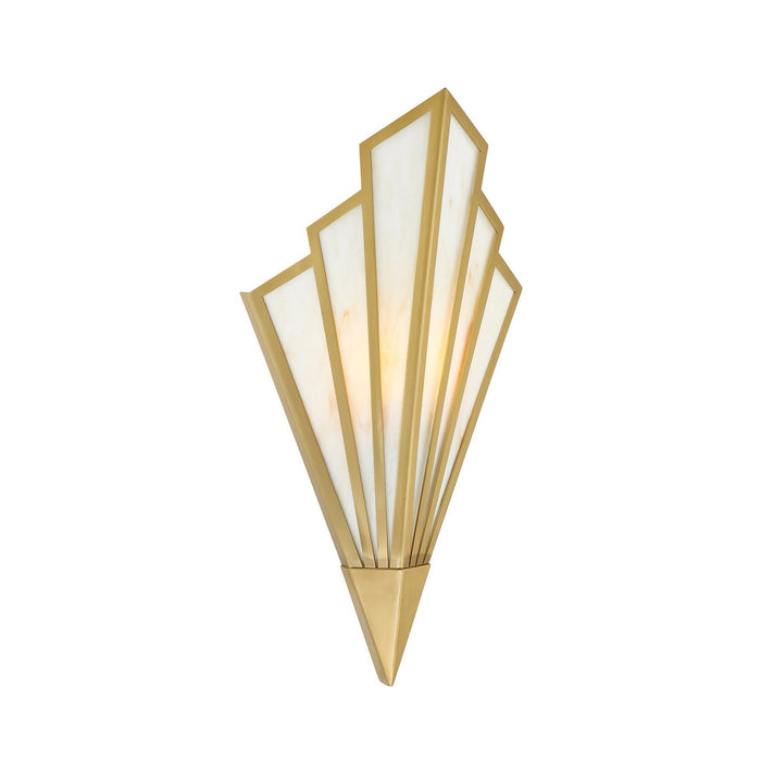 Savoy House 9-1037-1-322 LED Wall Sconce, Warm Brass