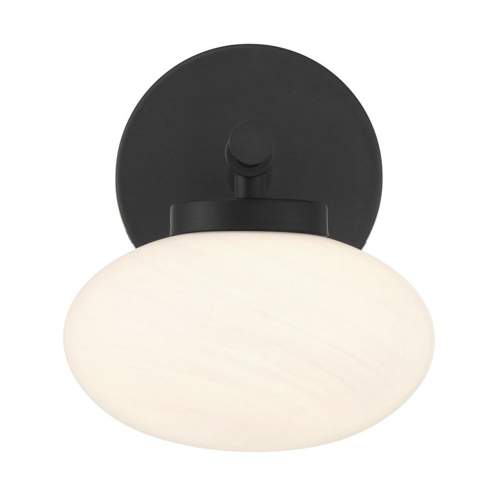 Savoy House 9-1050-1-BK One Light Wall Sconce, Matte Black