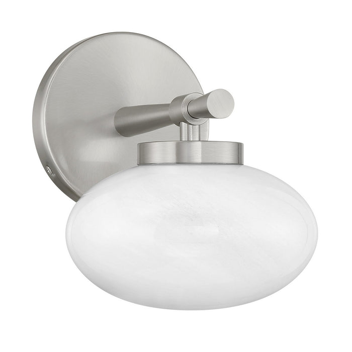 Savoy House 9-1050-1-SN One Light Wall Sconce, Satin Nickel