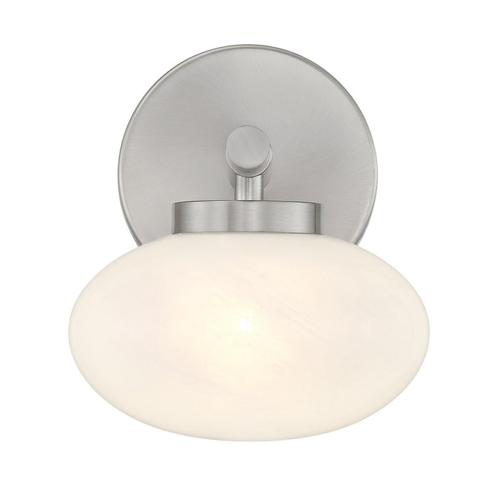 Savoy House 9-1050-1-SN One Light Wall Sconce, Satin Nickel