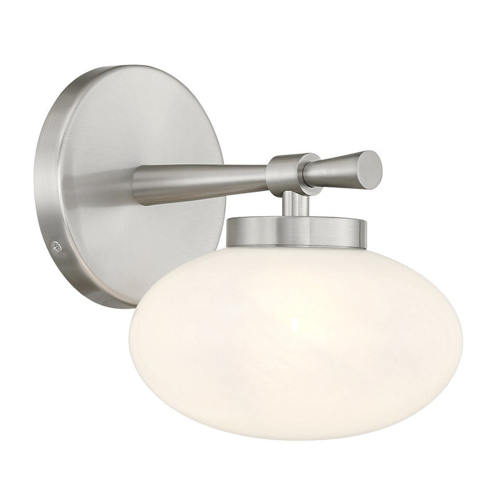 Savoy House 9-1050-1-SN One Light Wall Sconce, Satin Nickel
