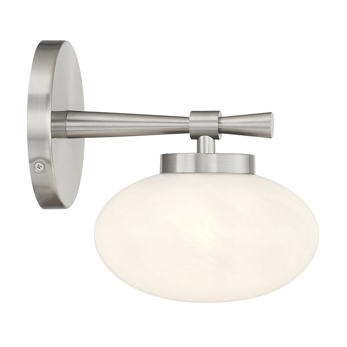 Savoy House 9-1050-1-SN One Light Wall Sconce, Satin Nickel