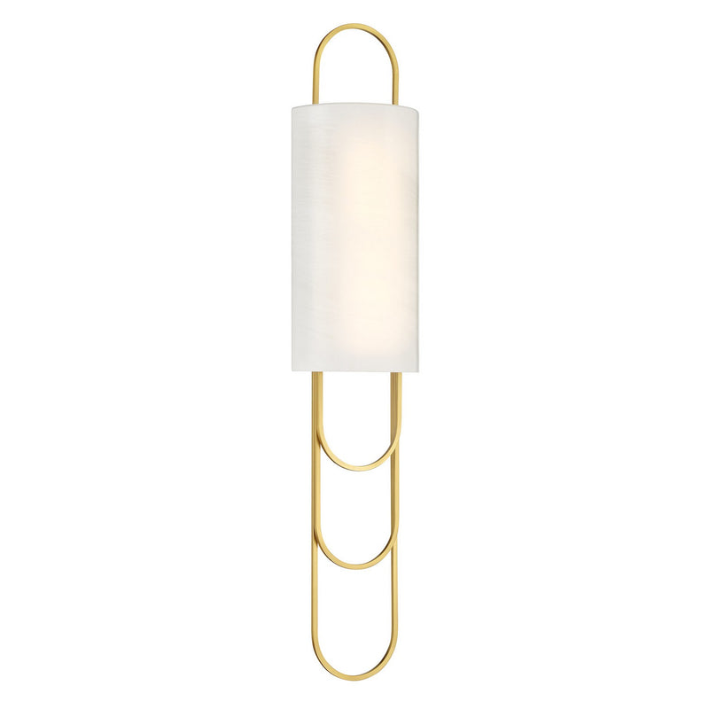 Savoy House 9-1051-1-322 LED Wall Sconce, Warm Brass