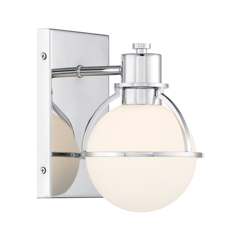 Savoy House 9-1060-1-11 One Light Wall Sconce, Chrome