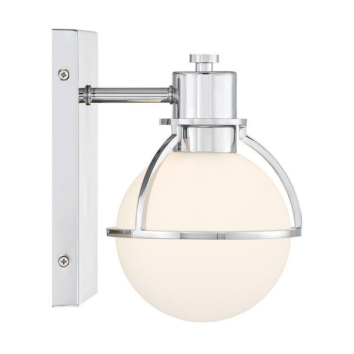 Savoy House 9-1060-1-11 One Light Wall Sconce, Chrome