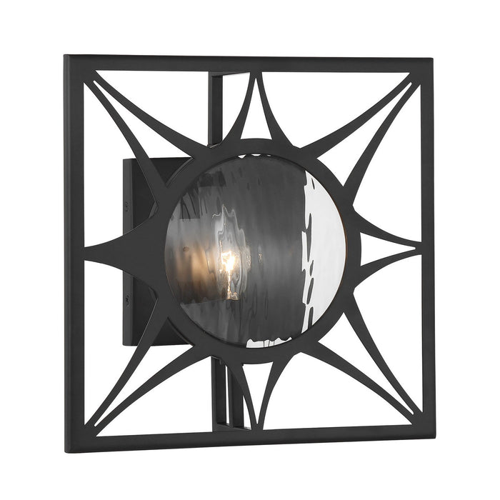 Savoy House 9-5064-1-89 One Light Wall Sconce, Matte Black