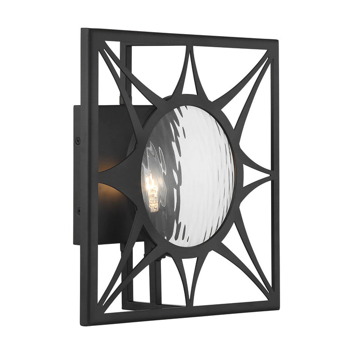 Savoy House 9-5064-1-89 One Light Wall Sconce, Matte Black