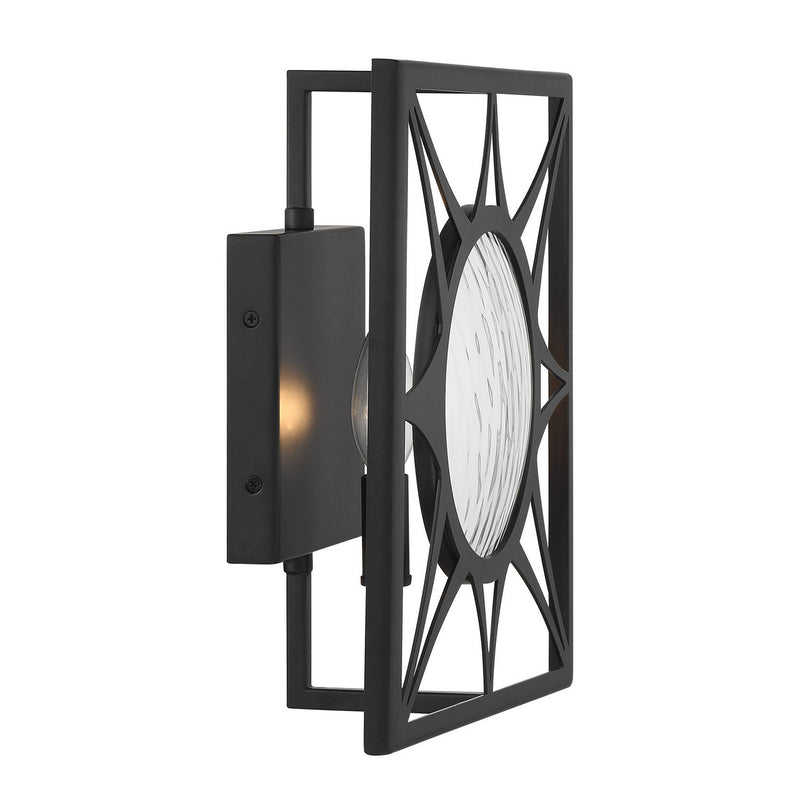 Savoy House 9-5064-1-89 One Light Wall Sconce, Matte Black
