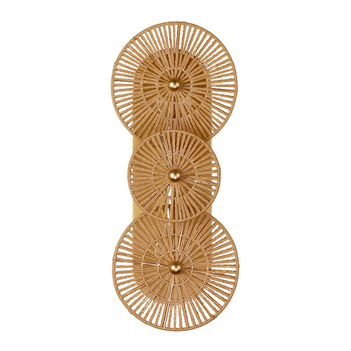 Savoy House 9-6382-2-60 Two Light Wall Sconce, Distressed Gold