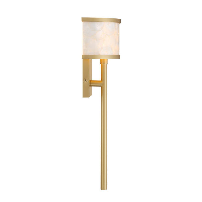 Savoy House 9-6491-1-328 One Light Wall Sconce, Spun Gold