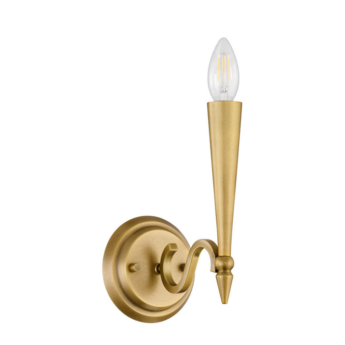 Savoy House 9-9419-1-220 One Light Wall Sconce, Riviera Brass