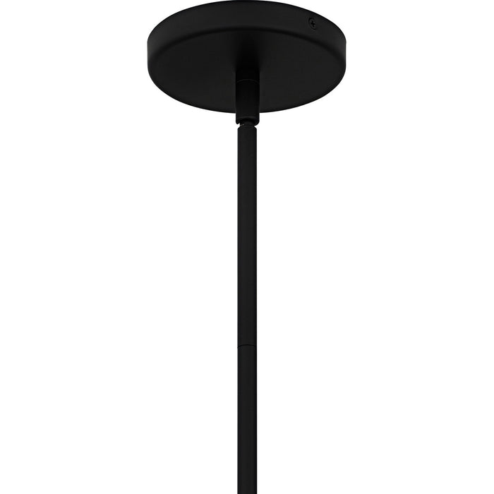 Quoizel AXF2822MBK Five Light Pendant, Matte Black