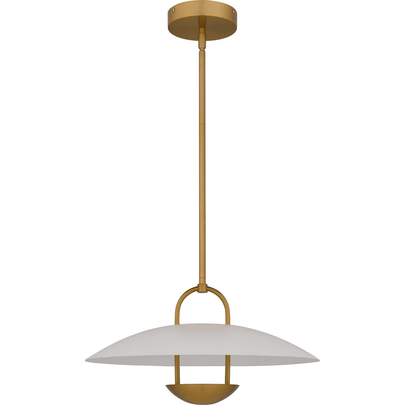 Quoizel BIN2818BRG LED Pendant, Brushed Gold