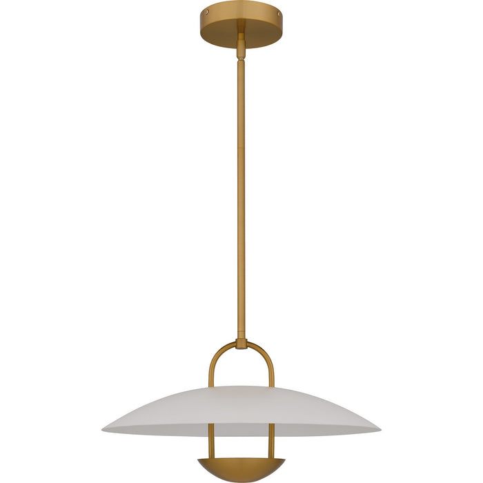 Quoizel BIN2818BRG LED Pendant, Brushed Gold