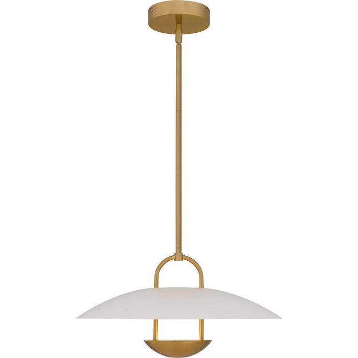 Quoizel BIN2818BRG LED Pendant, Brushed Gold
