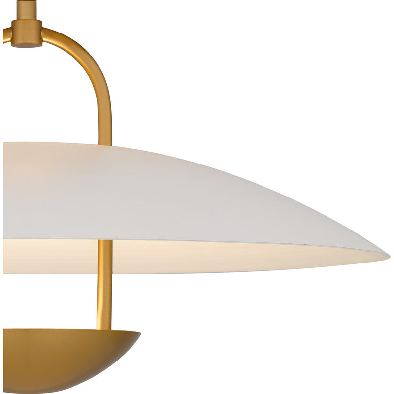 Quoizel BIN2818BRG LED Pendant, Brushed Gold