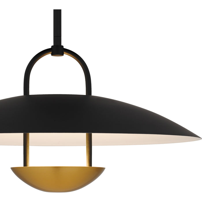 Quoizel BIN2818MBK LED Pendant, Matte Black