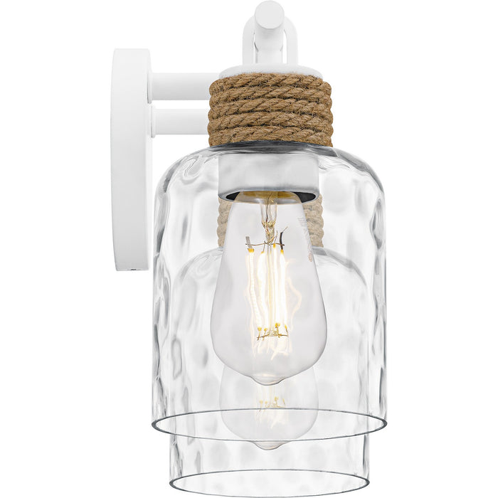 Quoizel BTC8614W Two Light Bath, Matte White