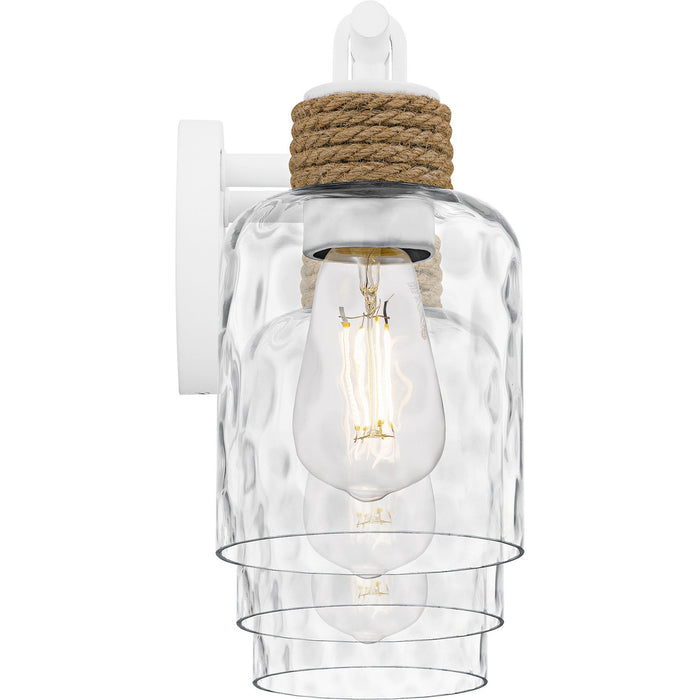 Quoizel BTC8624W Three Light Bath, Matte White