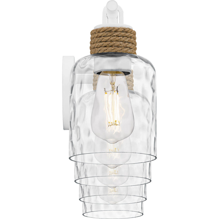 Quoizel BTC8634W Four Light Bath, Matte White