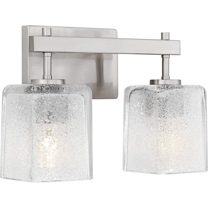 Quoizel BTH8613BN Two Light Bath, Brushed Nickel