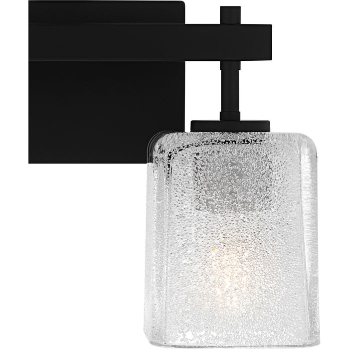 Quoizel BTH8613MBK Two Light Bath, Matte Black
