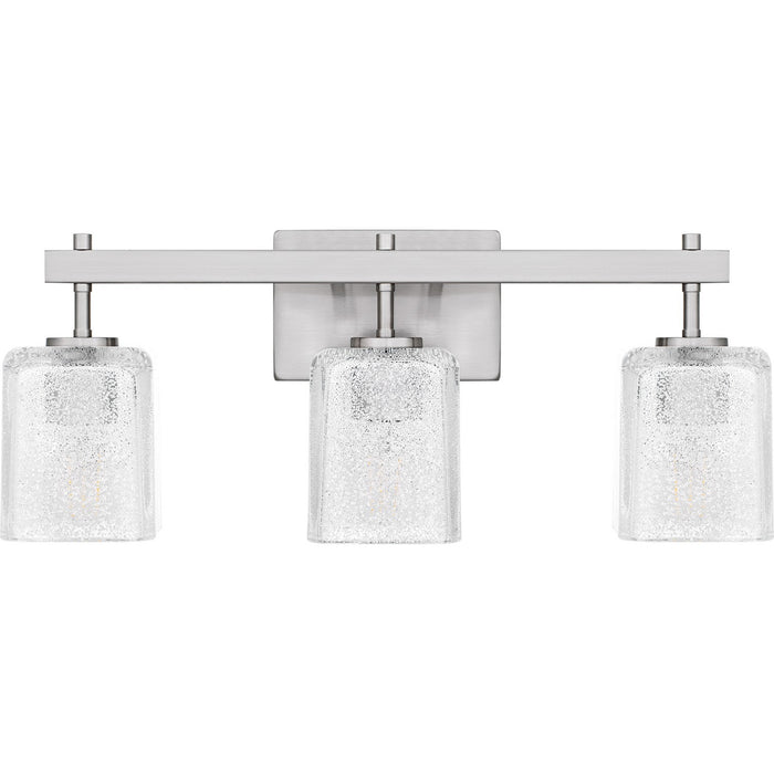 Quoizel BTH8622BN Three Light Bath, Brushed Nickel