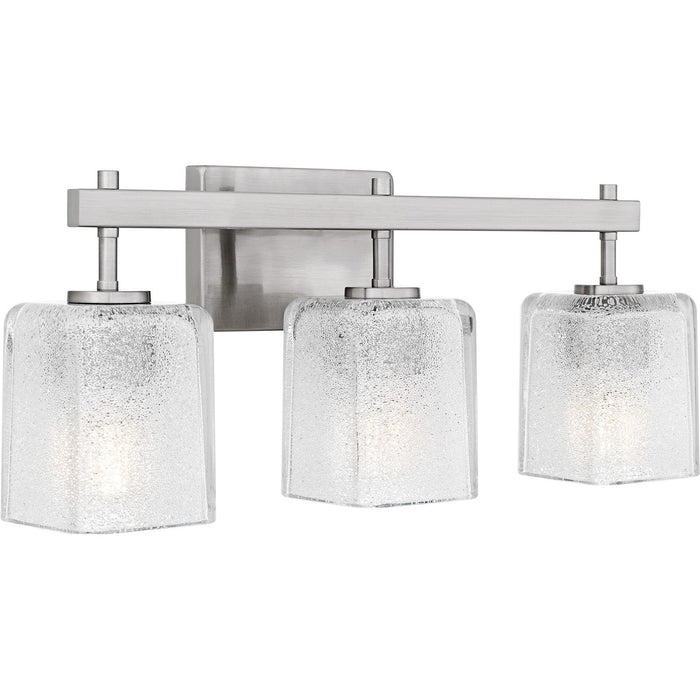 Quoizel BTH8622BN Three Light Bath, Brushed Nickel