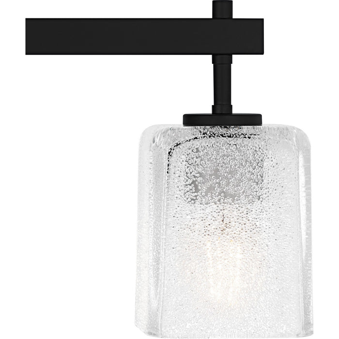 Quoizel BTH8622MBK Three Light Bath, Matte Black