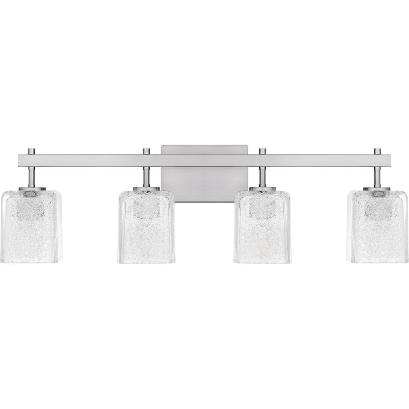 Quoizel BTH8631BN Four Light Bath, Brushed Nickel