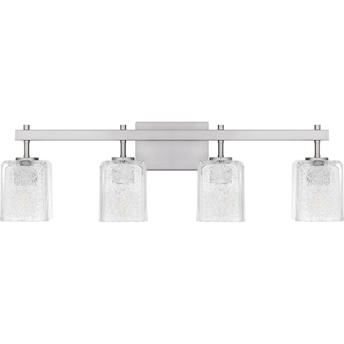 Quoizel BTH8631BN Four Light Bath, Brushed Nickel