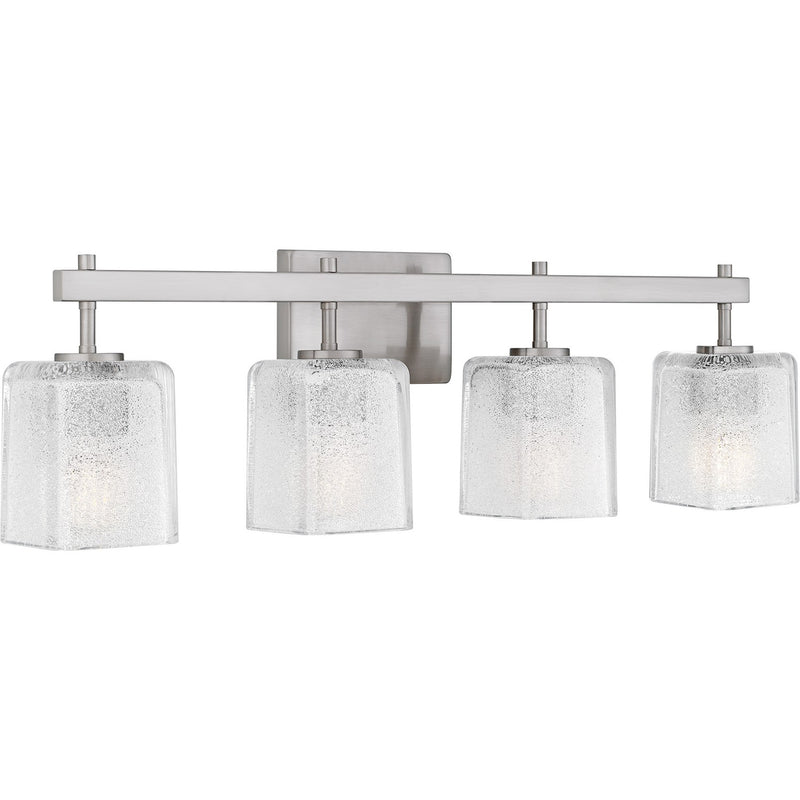 Quoizel BTH8631BN Four Light Bath, Brushed Nickel