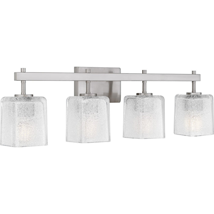 Quoizel BTH8631BN Four Light Bath, Brushed Nickel